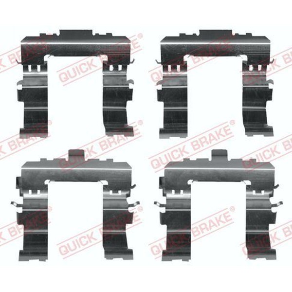 Quick Brake 109-0020 ZubehöRsatz, Scheibenbremsbelag-image