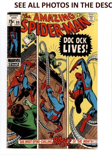 Amazing Spider-Man #89 Comic OCT 1970 VG Marvel Comics (HG)