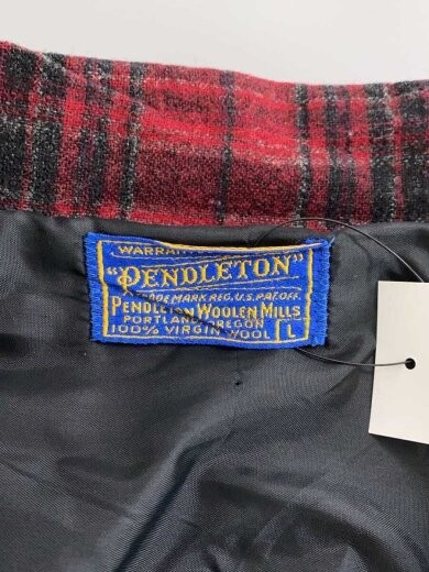 PENDLETON/Jacket/L/Wool/RED/Solid - image 3
