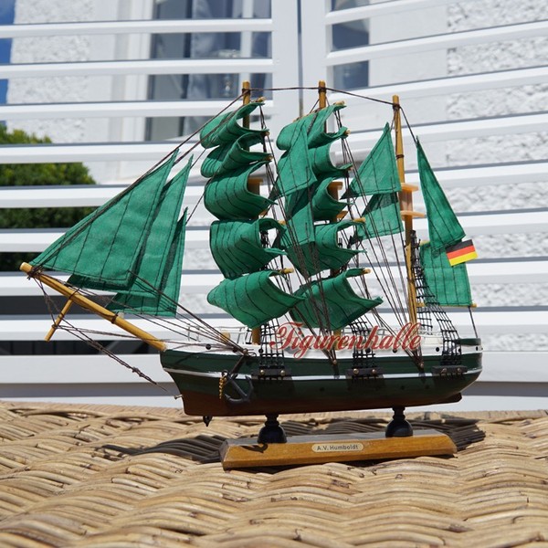 Segelschiff Modell Alexander Von Humboldt Standmodell Maritime Alex Bark Deko-image