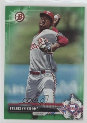2017 Bowman Draft Green 71/99 Franklyn Kilome #BD-112 s3g