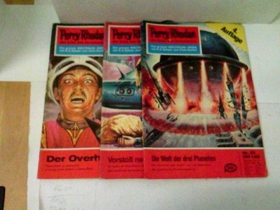 Konvolut: 3 Hefte Perry Rhodan, der Erbe des Universums. Die grossete Wel 502962