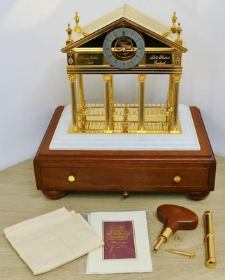 Seltene ''The Palladian Timepiece'' Automation Congreve Rolling Ball Skelettuhr