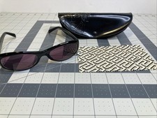 Vintage Versace Sunglasses MOD 447 COL 451/444 Medusa Soft Shell Case