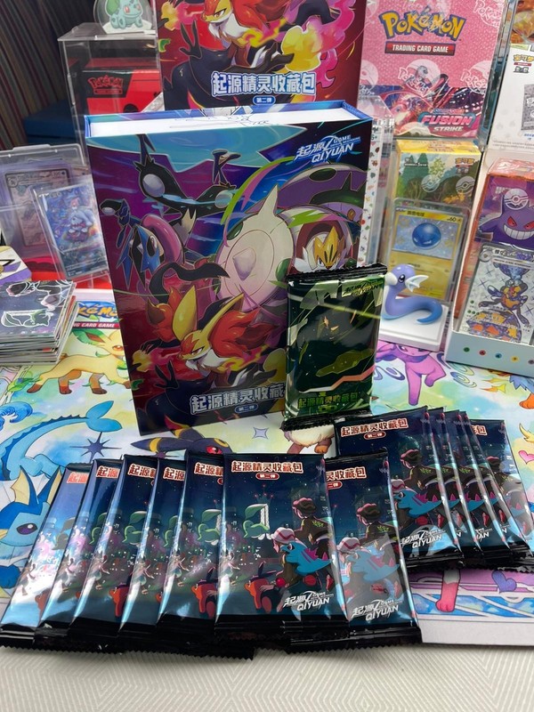 Pokemon Eif Origin 4.0 Trading Cards (Fan Made) Chinese Gift Box | UK Seller