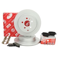 Bremsscheiben + Bremsbeläge hinten für LAND ROVER FREELANDER 2 / Van (L359)