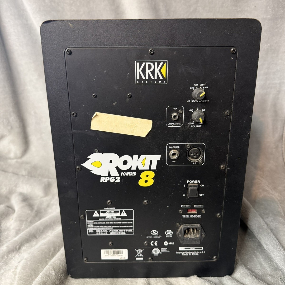 KRK Rokit 8 RPG2 Powered Studio Monitor Speaker Parts Repair Not