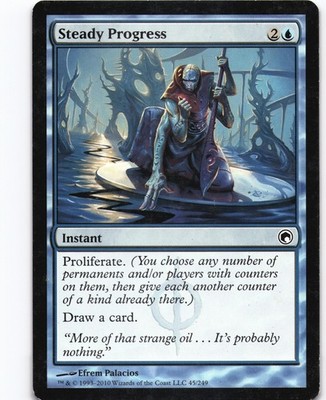 Steady Progress C Scars of Mirrodin 45 SOM