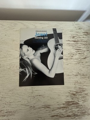 JEWEL sheet music STANDING STILL (2001) 7 pages (VG+ shape)