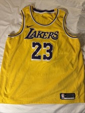 Los Angeles Lakers Jersey Mens XXL 2X Nike Swingman Icon Lebron James