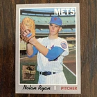 NOLAN RYAN 1970 TOPPS COMMEMORATIVE INSERT NY METS 1998 BASEBALL CARD