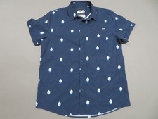 RSVLTS Star Wars Shirt Boys 2XL Navy KUNUFLEX Millennium Falcon Button Down
