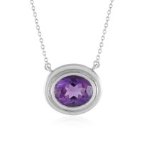 Cavill Amethyst Collier Silber 925 Sterlingsilber 3,7Ct Oval Damen Schmuck