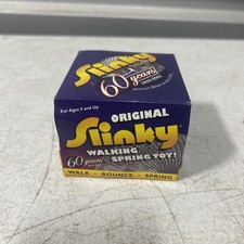 Slinky Toy Box 60th Anniversary Original Vtg Walking Spring NEW