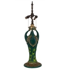 Meyda Tiffany 49871 Peacock 35" Tall Lamp Base