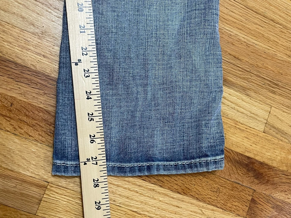 Axel Women's 18 Blue Jeans Denim Cotton Bootcut Light Wash Y2k Vintage Western - Image 3 of 4