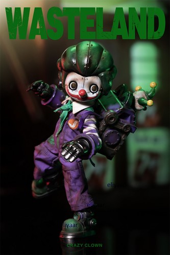 WeArtDoing Wasteland Nuclear Boy Clown Limited Action Figuren Modell Statue 20cmH - Bild 2 von 8