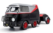 SOLIDO - Van de 2024 couleur noir et gris - VW Cool Combi sport - 1/18 - SOL1...