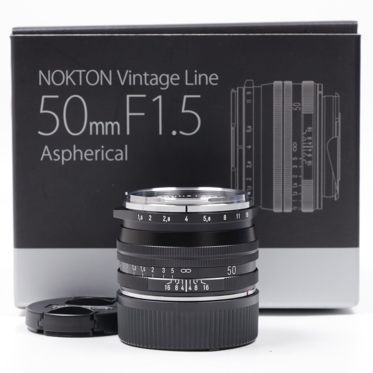 Voigtlander NOKTON Vintage Line 50mm F1.5 II Black MC VM [Top Mint