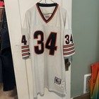Mitchell And Ness NFL Chicago Bears #34 Walter Payton Throwback 1975 Jersey S56