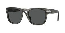 Persol Elio PO3333S 1192B1 95/58 Striped Grey / Dark Grey 54mm