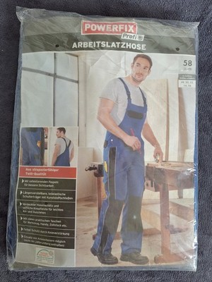 Herren Arbeitslatzhose Powerfix Profi+ blau Gr. 58 . NEU OVP.