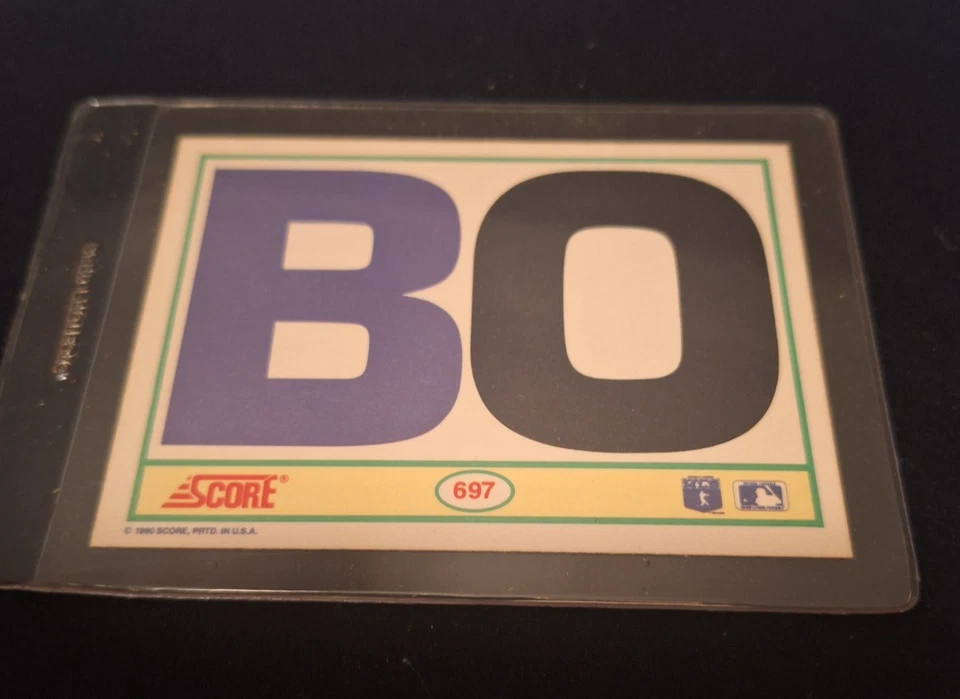 NOLAN RYAN TEXAS RANGERS 1990 Nolan Knows Bo W/BO CARD - Image 4 of 4