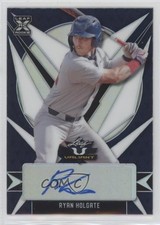 2021 Leaf Valiant Navy Blue 75/75 Ryan Holgate #BA-RH2 Auto 8d2