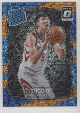 2017 Panini Donruss Optic Rated Rookie Fast Break Orange Prizm /193 Zhou Qi 0ad