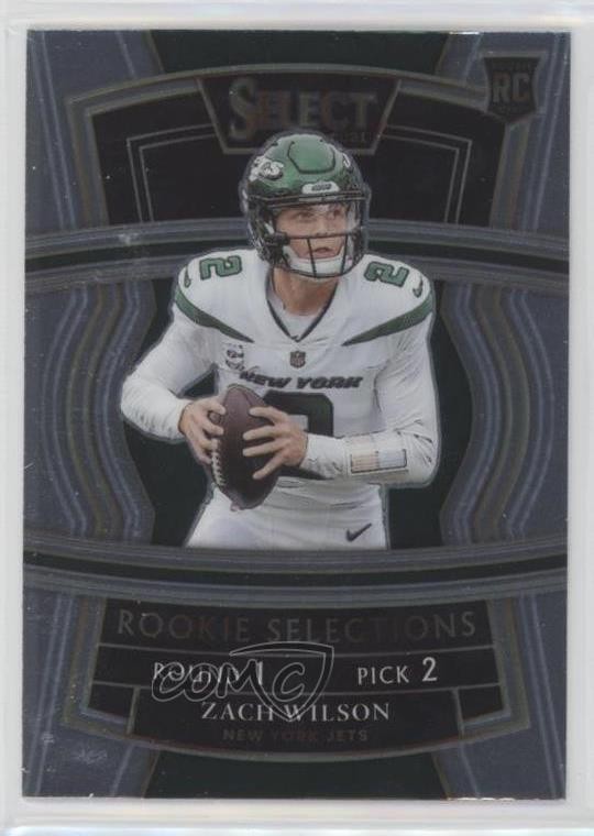 2021 Panini Select Rookie Selections Zach Wilson #RS-2 0c6