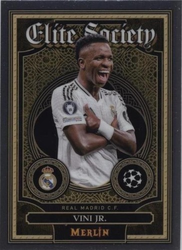 2024-25 Immaculate Vinicius Junior Patch Autograph Booklet /99 On 