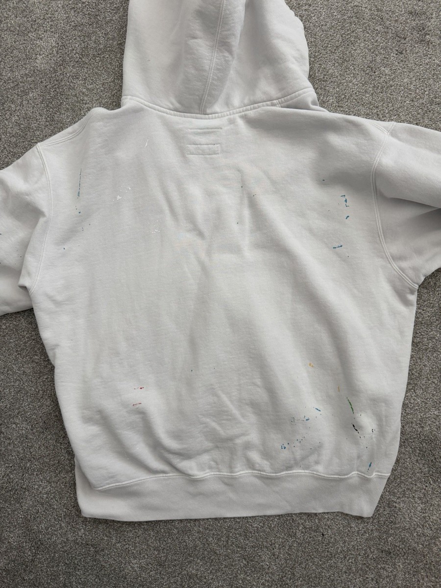 Supreme X MM6 White XL Zip Box Logo Hoodie (ships asap) | eBay