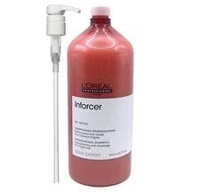 With Pump L'Oreal Professionnel Serie Expert Inforcer shampoo 1500ml / 50.7oz