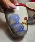 Williams Sonoma Nordic Elf Mug Christmas Mugs 4 New in Box — photo 7