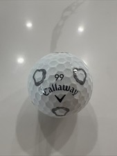 RARE Callaway Chrome Soft Truvis SHARK TEETH Logo Golf Ball MINT AAAAA