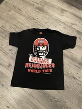 Vintage Rutgers Shirt Head Banger World Tour 1994 Big East Scarlet Knights Large