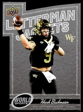 2025 Upper Deck World of Sports Volume 1 #LJ-HB Hank Bachmeier Letterman Jackets