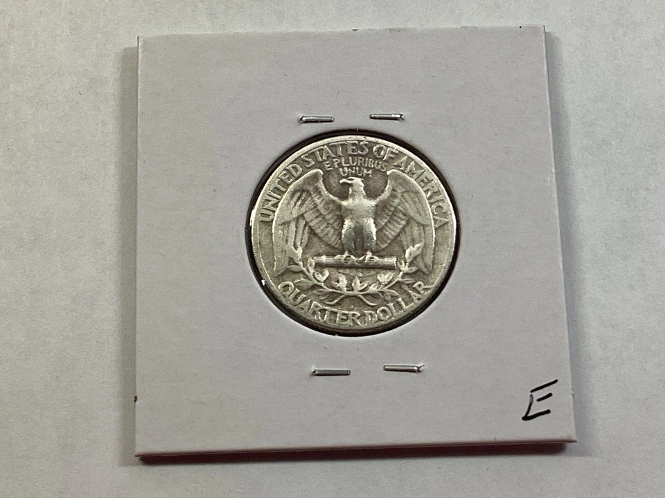 1955 Washington Silver Quarter 25c US 90% Silver Coin 081925 62e - Image 4 of 4
