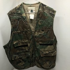 Vintage Northwest Territory Camouflage Vest Hunting Fishing Camo Combat Military