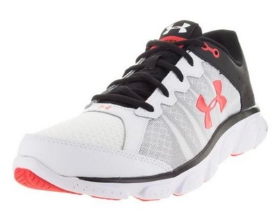 Men's Under Armour Micro G Assert 6 White/Black/Red Colorway Size 12