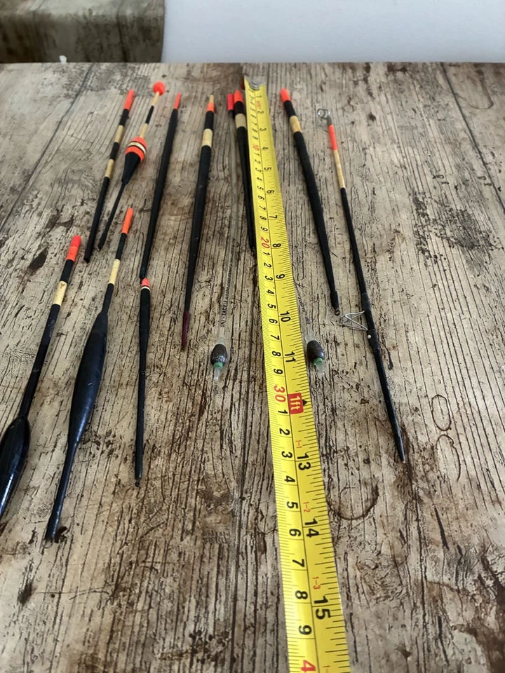 Flotadores de pesca surtidos incl. Drennan Unitackle y otros lote de trabajo X 12 Foto 4 de 4