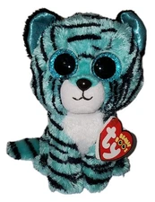 NM* Ty Beanie Boos - TESS the Tiger (Justice Exclusive) 6" MINT TAGS Stuffed Toy