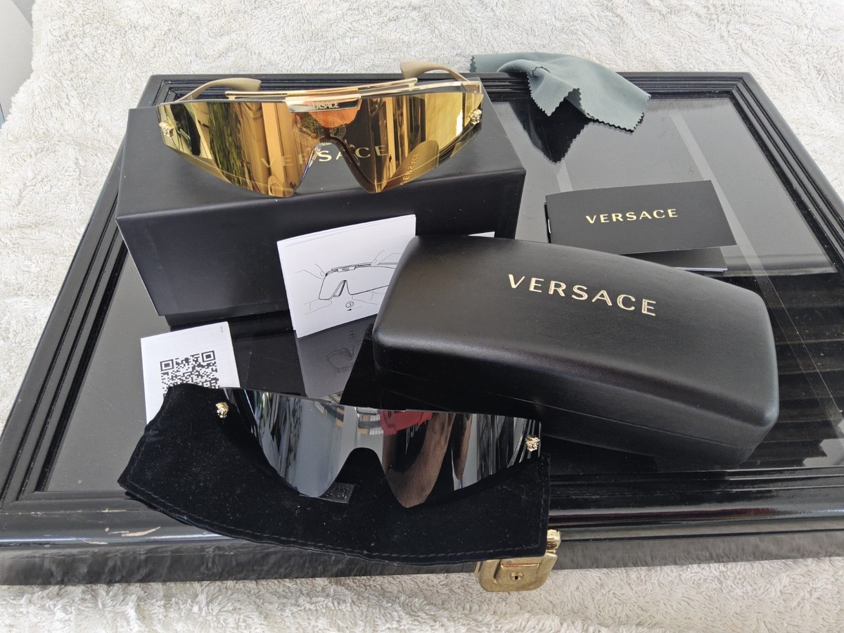 Versace Sunglasses (2 in 1 pair) Versace 2236 1002/87 Sunglasses - US main image 2