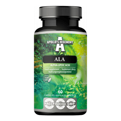 APOLLO'S HEGEMONY ALA 60 Kapseln   Alpha-Liponsäure 600mg