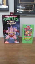 NECA Teenage Mutant Ninja Turtles - The Wrath of Krang Figure - Sealed wFree VHS