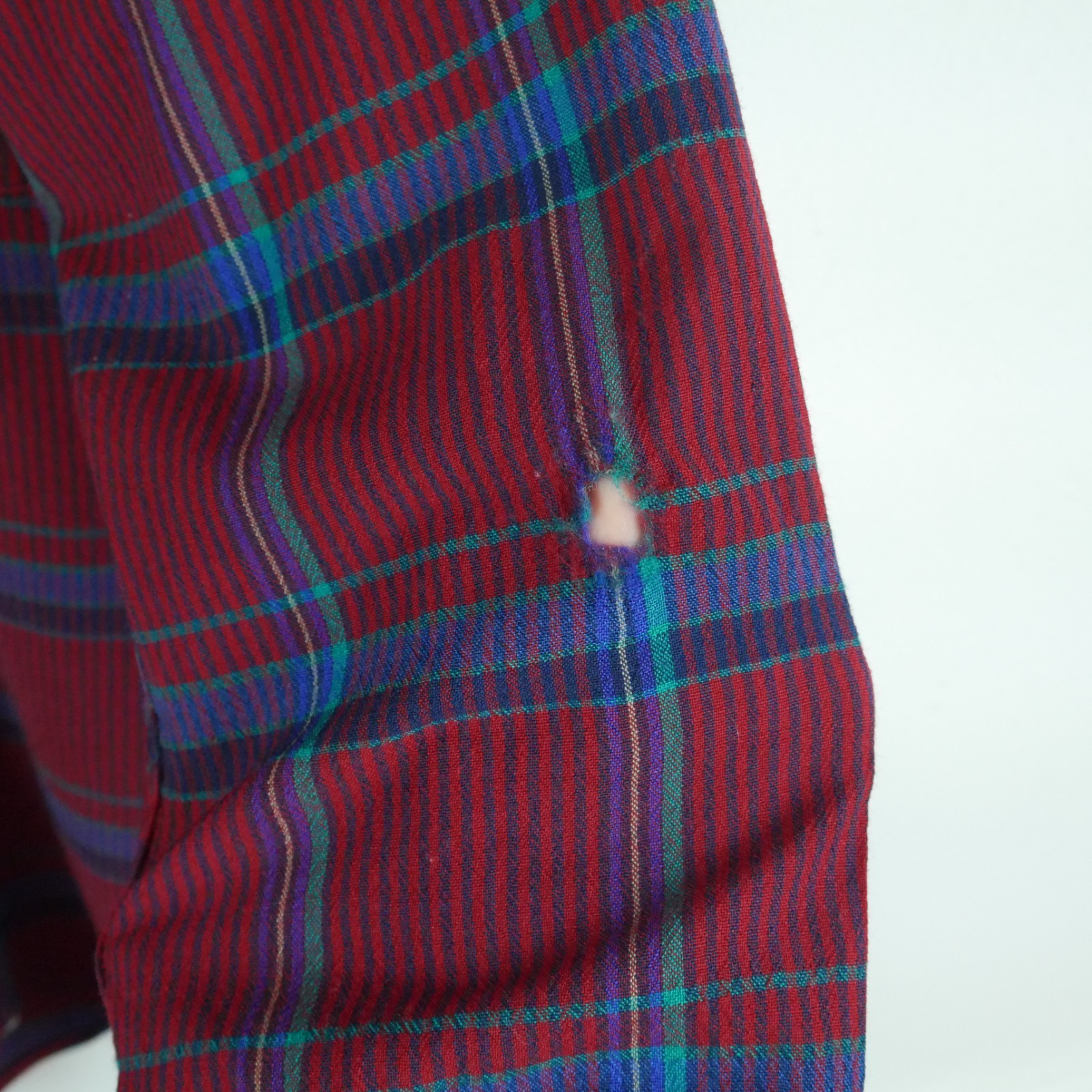 Pendleton Large Button Down Shirt USA Wool Plaid … - image 6