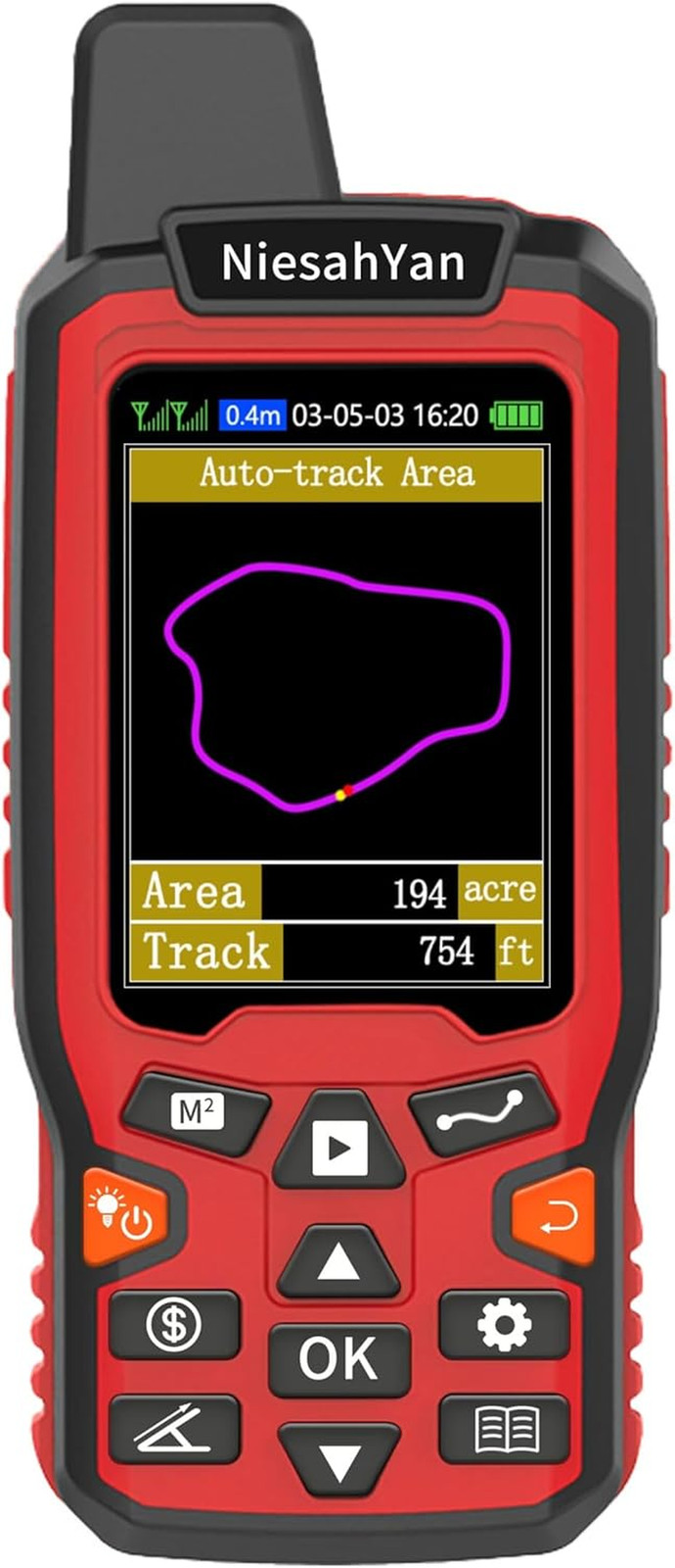ZL180 Handheld GPS for Surveying, High Precision Rugged Land Surveying Equipment
