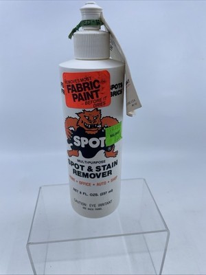 Vintage 1983 SPOTO Multi-Purpose Spot & Stain Remover  8 fluid oz