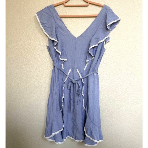 Vestido Mitzi Revolve Cupcakes y Cachemira Talla 8 en Azul Mónaco $118 Minorista - Imagen 2 de 8