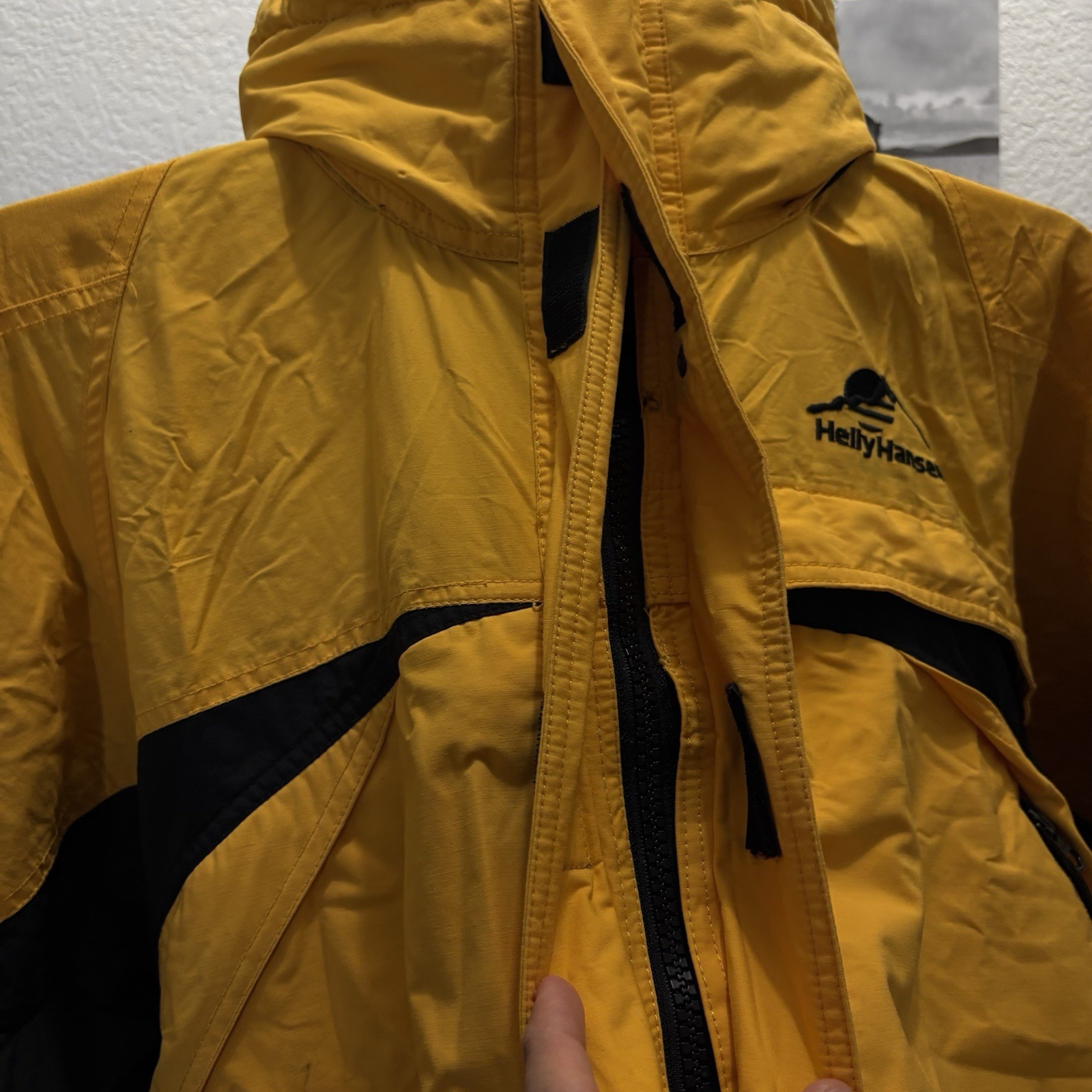 Helly Hansen HellyTech Colorblock Yellow Black Ho… - image 8